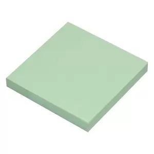 FIS Sticky Note, Pastel Light Green Colours, Size 3 x 3 Inch, 100 Sheets, Quantity per Pack 12 - FSPO33LGR