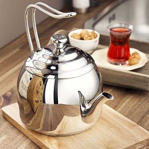 Korkmaz Droppa Kettle 35L - Stainless Steel - Silver - 35 Ltr