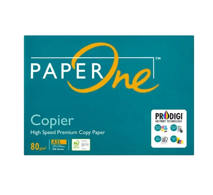 PaperOne 80GSM Copier Paper, A3 Size, White