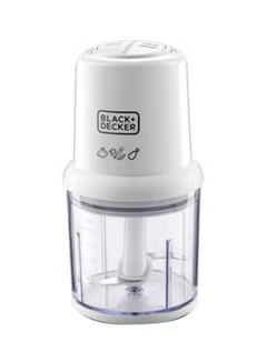 Food Chopper, with 2 Speed, for Chopping, Mincing & Pureeing, 500.0 ml 300.0 W SC310-B5, White/Clear,