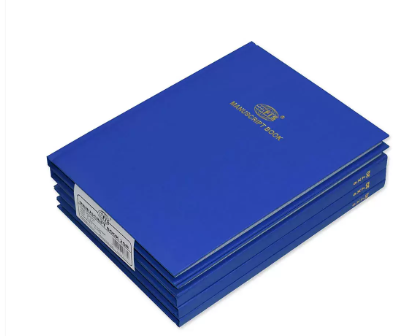 Pack of 5 Pieces Manuscript Notebook Blue/Yellow - FSMN9X72Q5MM