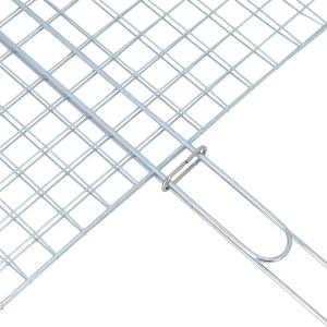 Royalford Barbeque Grill Chromium Plated Iron - Iron - Silver - RF10382