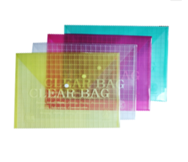 SADAF A4 CLEAR BAG SDF209A