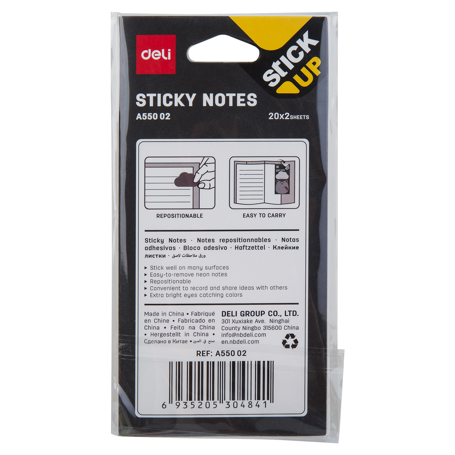 Deli-EA55002 Sticky Notes