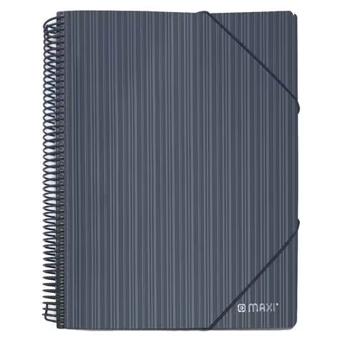 Maxi Spiral Display Book 40 Pockets Black