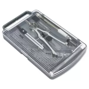 COX Mathematical Sets, 12 Pieces, Made In Taiwan.