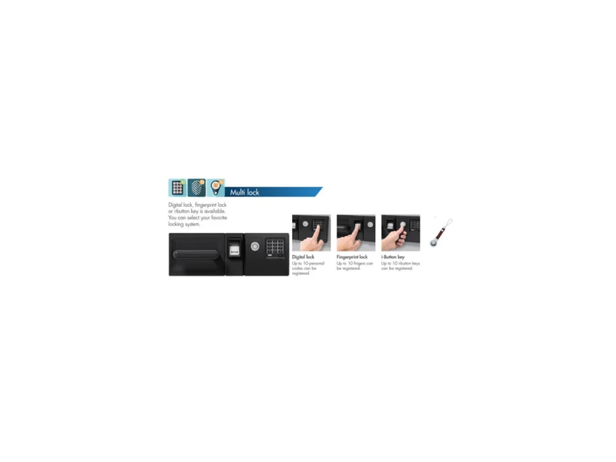 EIKO 705YET Commercial Fire Resistant Safe F/P+ Digital+1 Button Key Lock