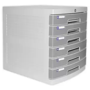 FIS File Cabinet (Plastic) With key, 6 Drawers - FSOTUS-3K