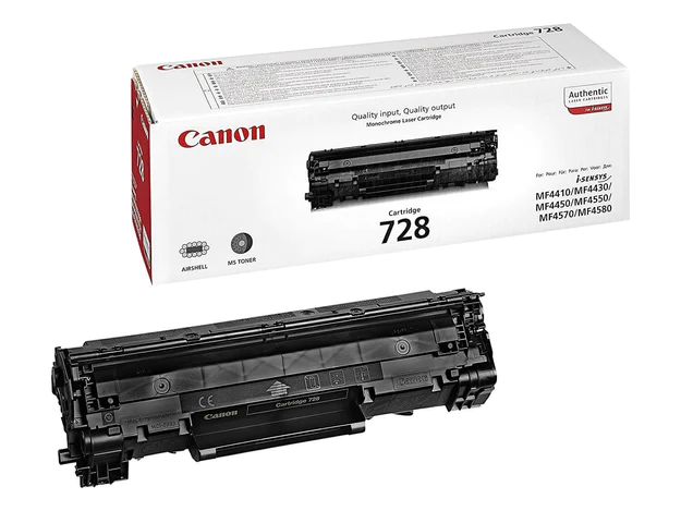 Canon 728 Black Toner Cartridge