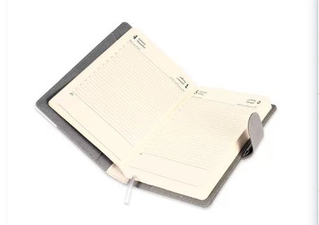 FIS Diary 2024 (Arabic/English) A5, Italian PU Sewn, Padded - FSDI135AEPU2404