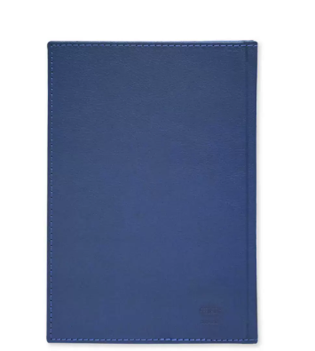 FIS Golden A5 Diary 2024 (Arabic/English) Blue - FSDI26AEG24BL