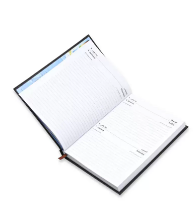 FIS A5 Diary 2023 (Arabic/English) Friday & Saturday Combined,Vinyl Chocolate - FSDI93AE23CH