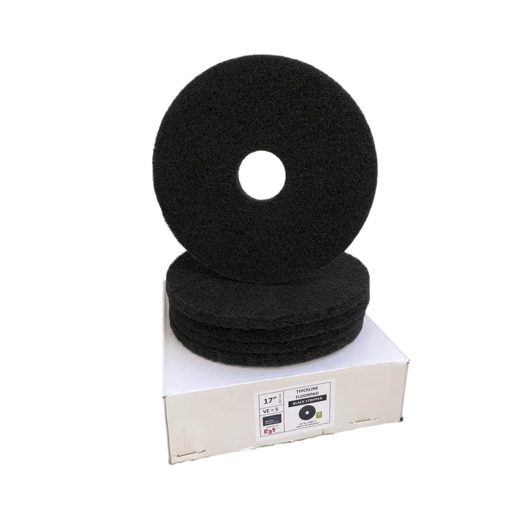 Netherlands BLACK Floor Pad 17 inches