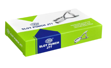 FIS Slot Punch For name badges and laminated films - FSPUJ77