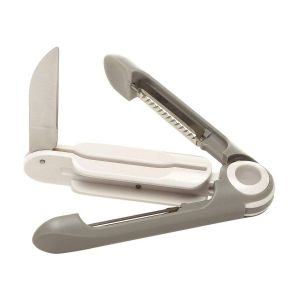 Prestige 3 In 1 Vegetable Peeler - Stainless Steel - Grey