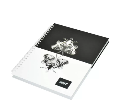 Light Spiral Hard Cover Notebook Single Line (Pack of 5 Pcs X 100 Sheets) A5 Size - LINBSA51803