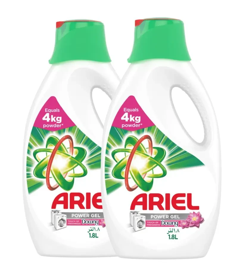 Ariel Power Gel Laundry Detergent Touch Of Freshness Downy 1.8 Lt