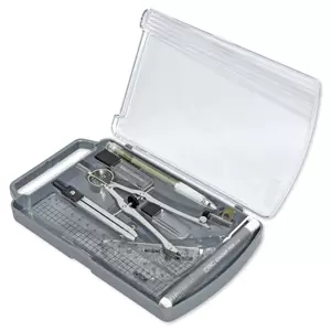 COX Mathematical Sets, 12 Pieces, Made In Taiwan.