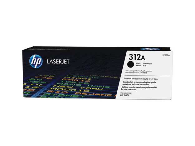 HP 312A Black Toner Cartridge - CF380A