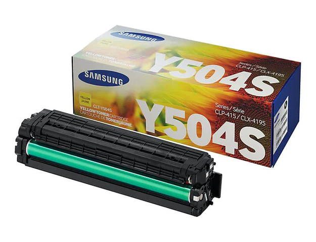 Samsung CLT-Y504S Yellow Toner Cartridge