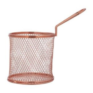 Royalford Iron Fried Basket - Iron - Red - RF10307