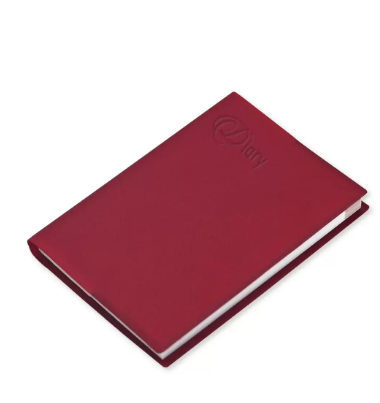 Fis 2024 Pocket Diary English With Pvc Soft Cover Maroon -FSDI09E24MR