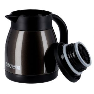 Royalford 500 Ml Mini Vacuum Flask - Stainless Steel - Black