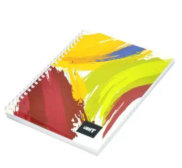Light Spiral Soft Cover Notebook (Pack of 10 Pcs, 100 Sheets, A5, LINBA51804S)