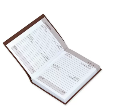 FIS 2023 Pocket Diary Arabic English With Pvc Soft Cover Brown -FSDI09AE23BR