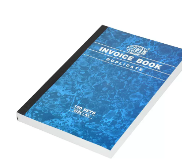 5-Piece FIS Duplicate Invoice Book, (100 Sets), A5 Size - FSDUINVA5
