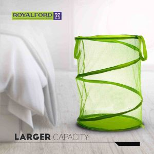 Royalford Hamper - Polyester - Green