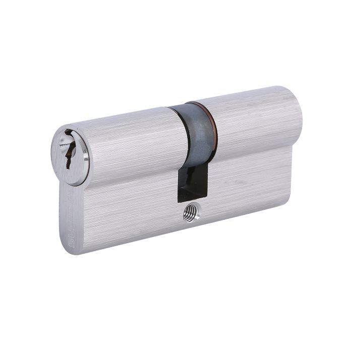 Geepas Double Cylinder Lock - Security Lock, Double Brass Cylinder 35/35mm With 3 Keys | Anti-Bump, Anti-Drill And Anti-Pick Door Lock | High Security For Wooden, Metal, UPVC & Composite Doors