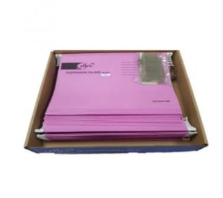 ELFEN 927 DELUXE SUSPENSION FOLDER FULLSCAPE SIZE PACK OF 50 PIECES COLOUR PINK