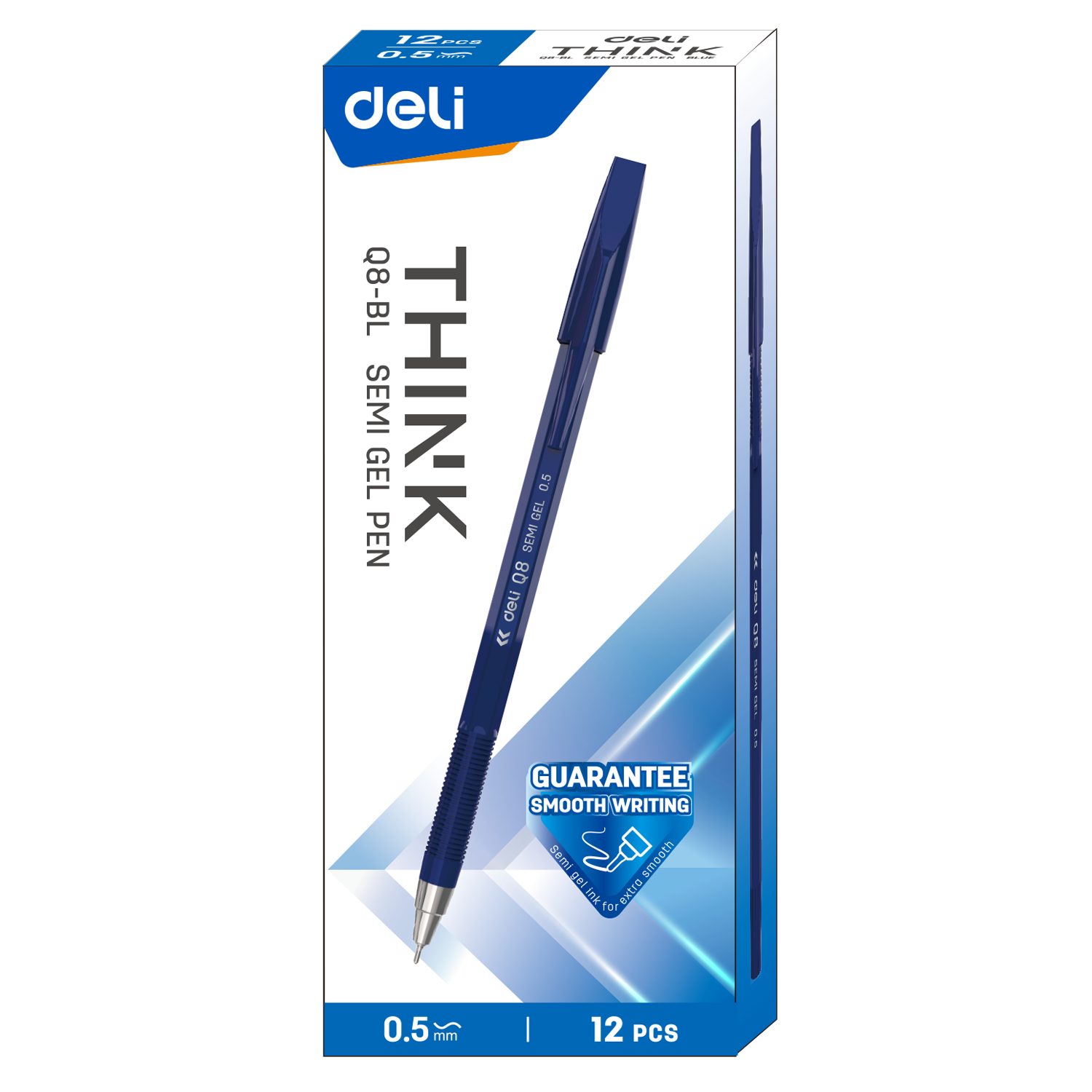 Deli-EQ8-BL Semi Gel pen