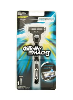 Mach, 3 Shaving Razor, Black/Grey