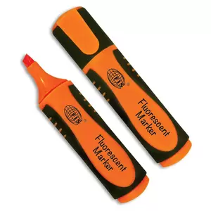 Fis Fluorescent Markers - Box Of 10 Pieces (orange) - FSFL07OR