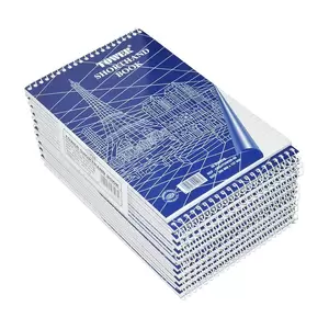 20-Piece FIS Spiral Tower Shorthand Books, Single Ruled (50 Sheets x 20-Piece) 127x205 mm Size - FSSHTOWER-50