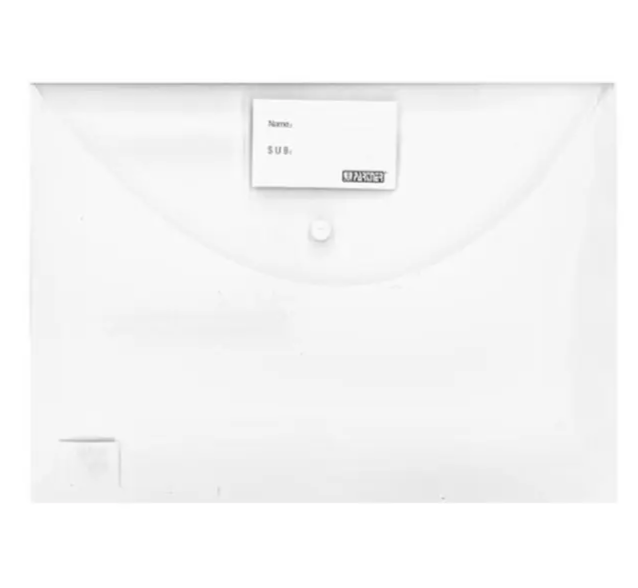 Partner Compact Document File Bag White