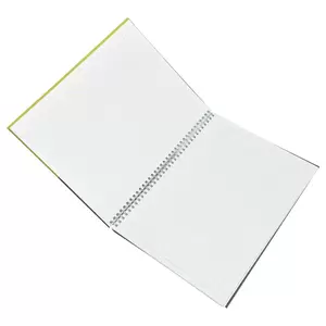 FIS Spiral Hard Cover University Books, 80 Sheets, 2 Subject, A4 Size - FSUB2SA41401