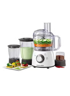Food Processor, - 7 Accessories – 33 Functionsn, 400.0 W FX400BMG-B5 White/Black/Grey