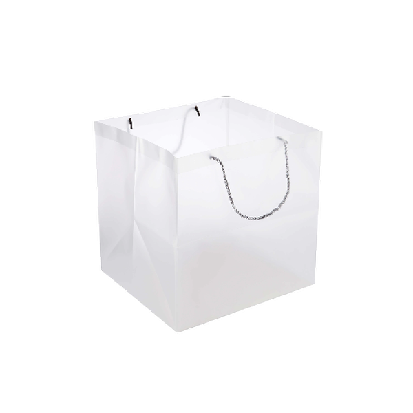 PP Clear Luxury Gift Bag 30x30x30 Cm 5 Pieces