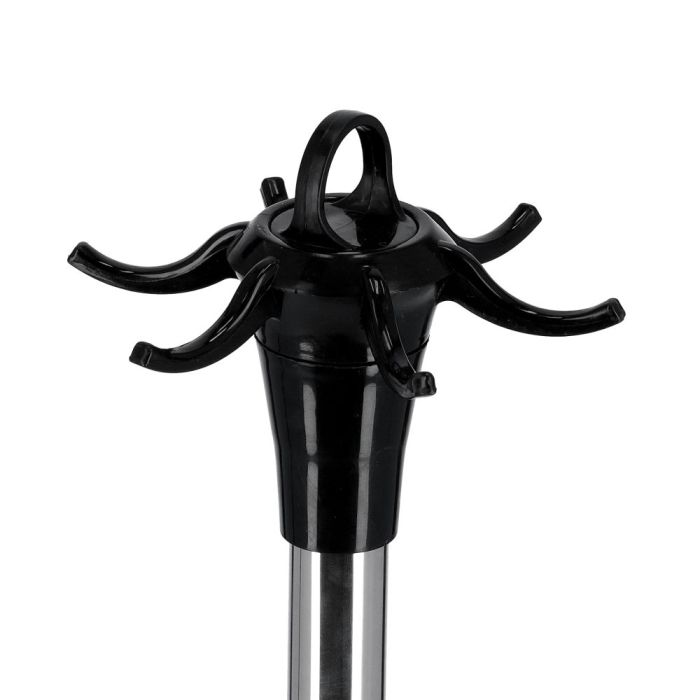 Royalford RF9676 7Pcs Nylon Kitchen Tool Set - Non-Stick, Heat Resistant Nylon Kitchen Cooking Set | Stainless Steel Stand With Hooks | High Grip Handles | Dishwasher Safe & Heat Resistant Up To 210C