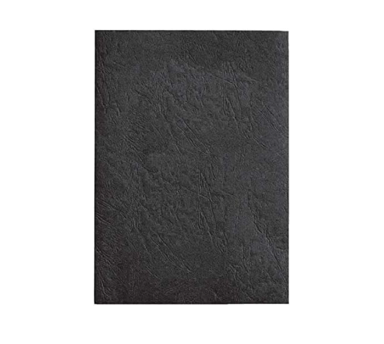 Deluxe 100-Piece A3 Embossed Binding Sheet Black