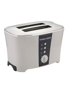 2-Slice Toaster, 800.0 W ET122, Silver/Black