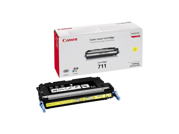Canon 711 Yellow Toner Cartridge (711Y)