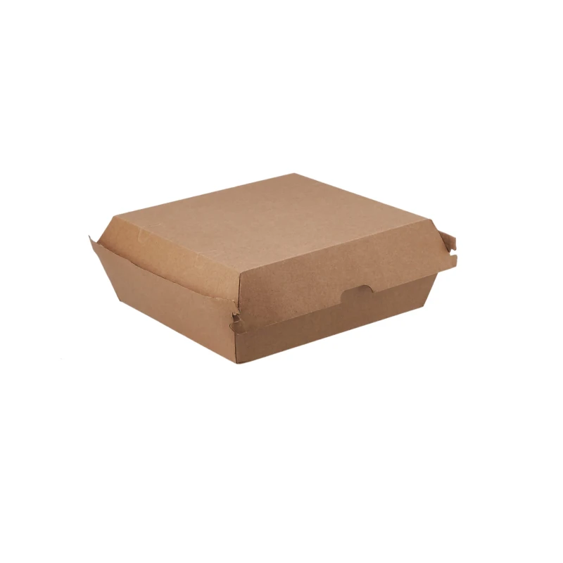 Kraft Flute Dinner Box 17.8X16X8 cm 150 Pieces