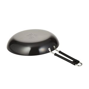 Royalford 26CM Hard Anodized Frypan - Aluminum - Black