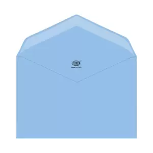 FIS Executive Envelope, Glued, Blue Colors, Pack of 50 Pcs. 145 x 200 mm, 100 GSM - FSEE1025GBBL50