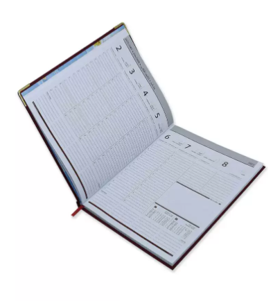 FIS Executive Diary 2023 Black (Arabic/English/French) 1-Week at a glance, FSDI33AE23MR