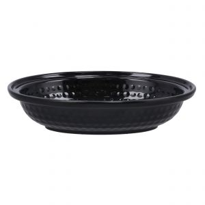 Royalford 6"Biza Oval Curry Bowl - Melamine - Black